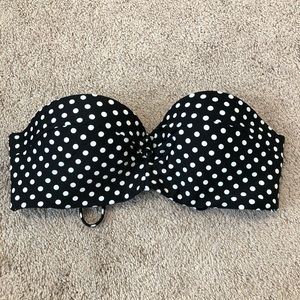 NWOT - polka dot bandeau swim top!👙